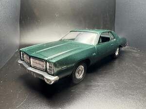 Vintage MPC 1978 Dodge Monaco Coupe 1/25 Scale Promo Model Car Metallic Green
